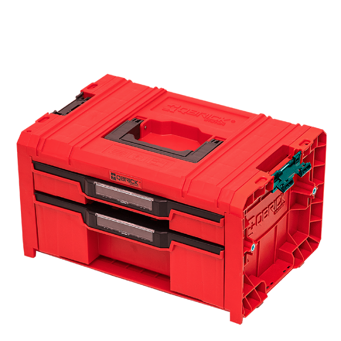 جعبه ابزار QS Red Pro Drawers 2 Toolbox